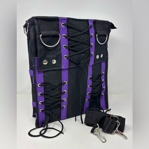 Womens Corset Purse Crossbody Bag Goth Rockabilly Punk Deathrock Anime Cosplay